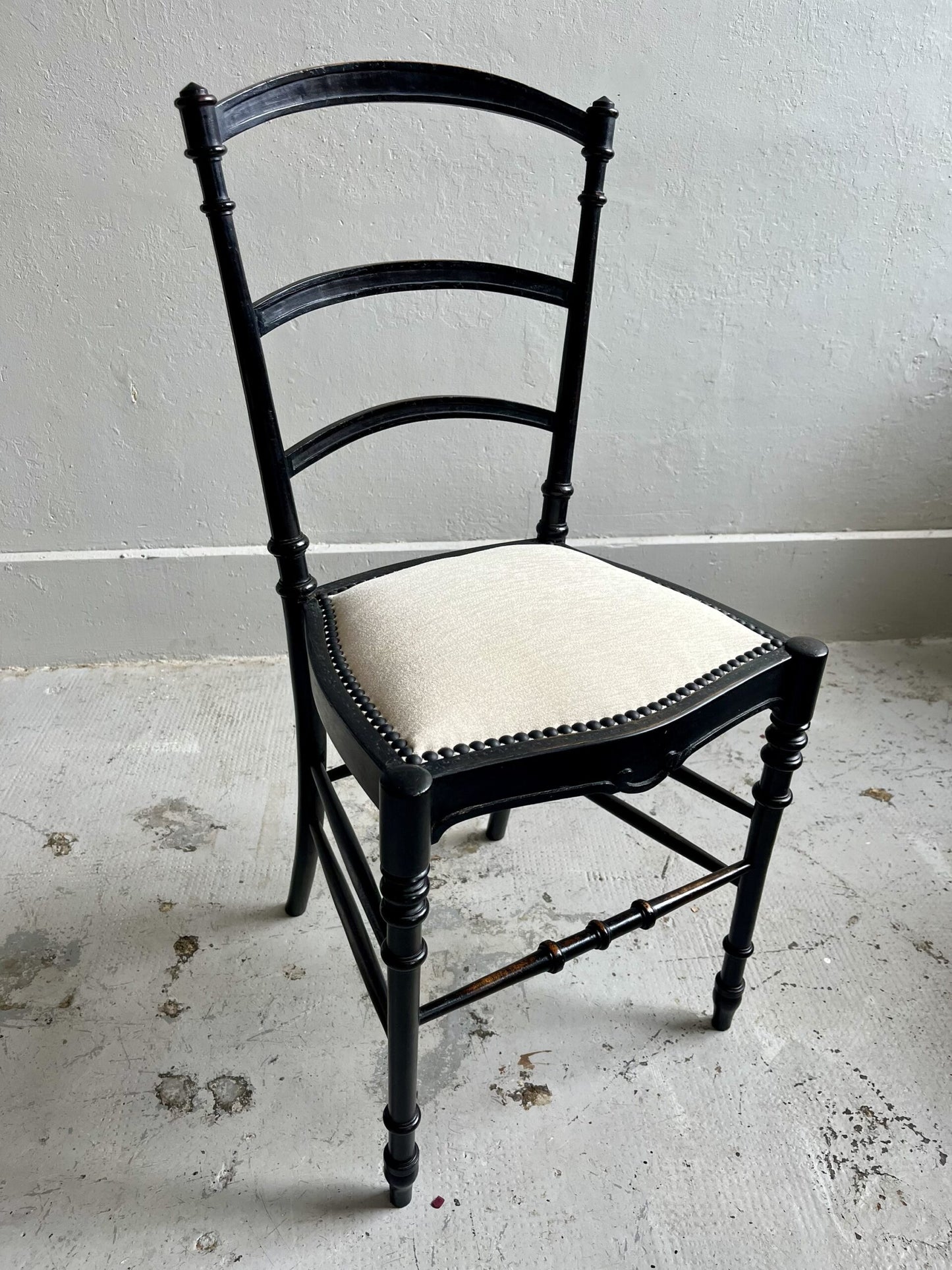 Chaises Napoléon III retapissées  Meubles Patine