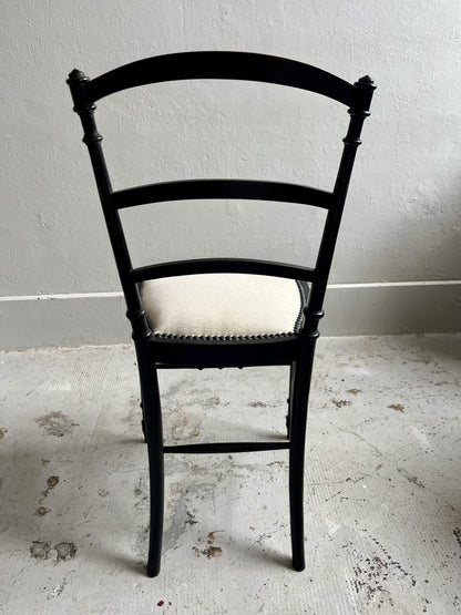 Chaises Napoléon III retapissées  Meubles Patine