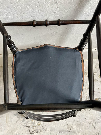 Chaises Napoléon III retapissées  Meubles Patine