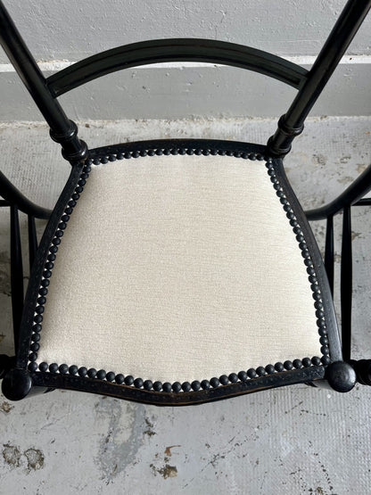 Chaises Napoléon III retapissées  Meubles Patine