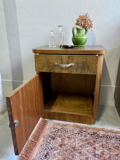 Paire de chevets vintage en bois