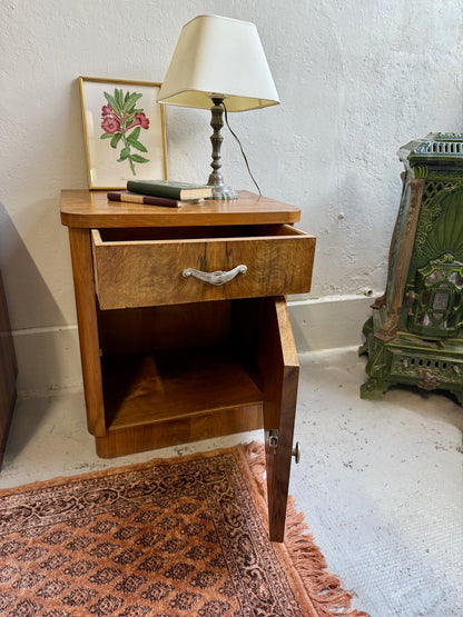 Paire de chevets vintage en bois