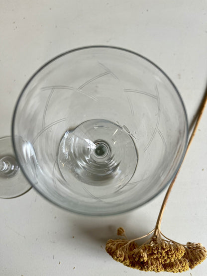Lot de 3 verres à vin