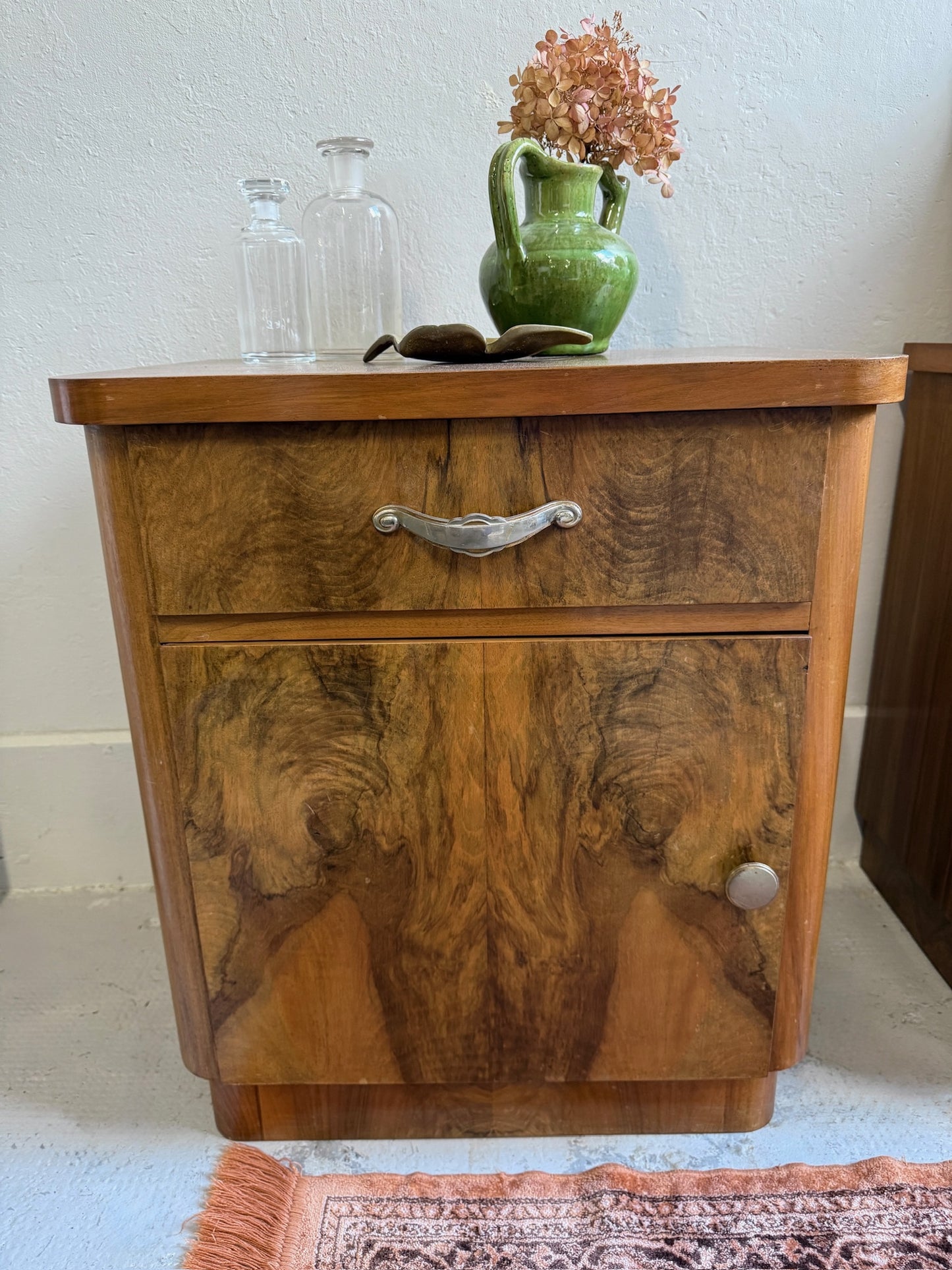 Paire de chevets vintage en bois