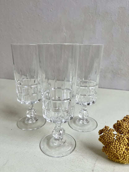 3 flûtes à champagne