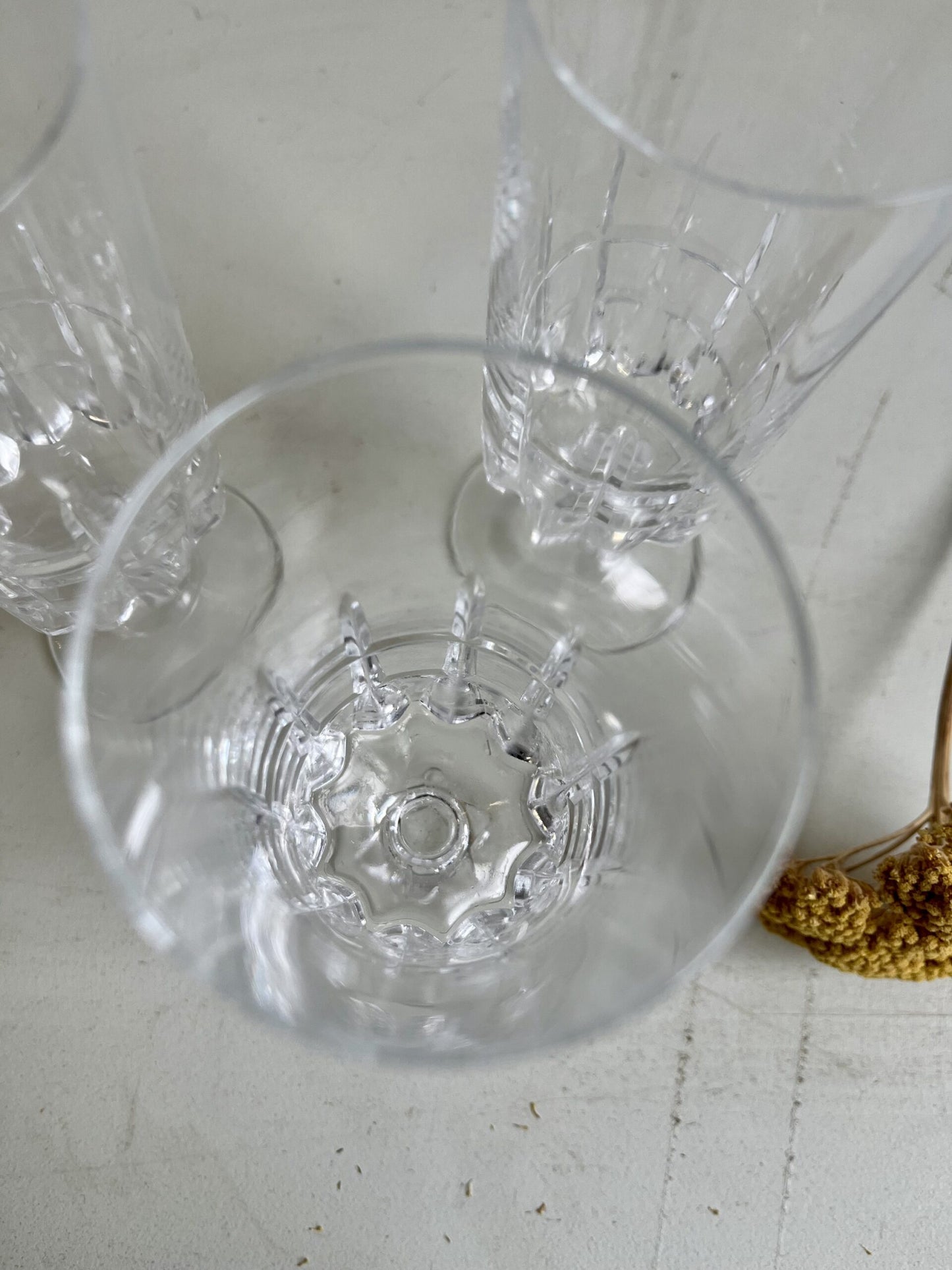 3 flûtes à champagne