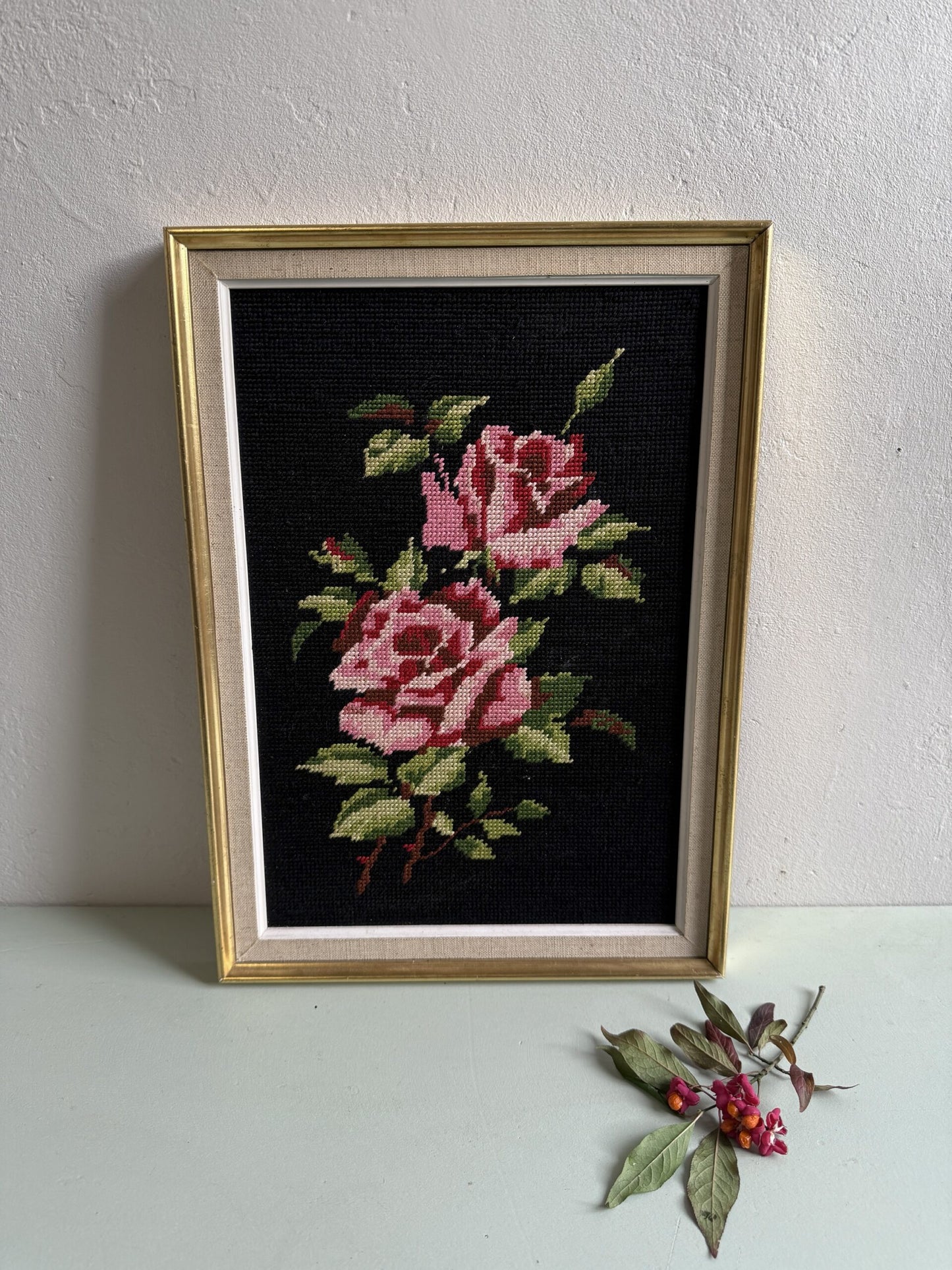 Tableau canevas floral