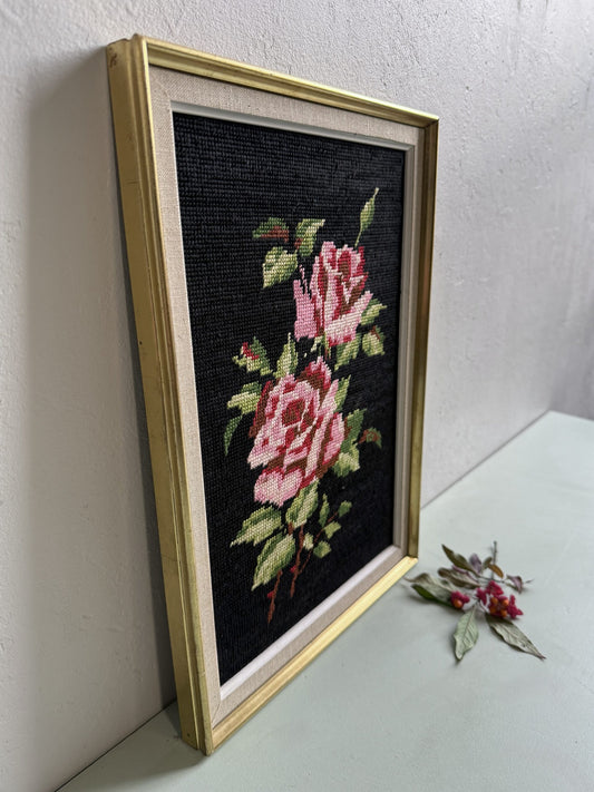 Tableau canevas floral