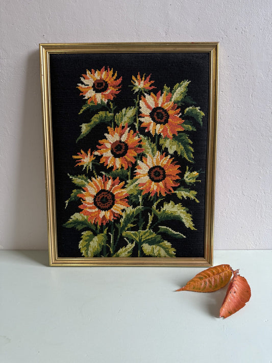 Tableau canevas tournesols