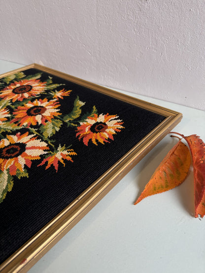 Tableau canevas tournesols