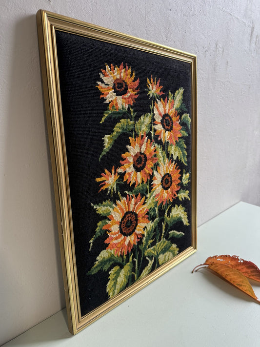 Tableau canevas tournesols