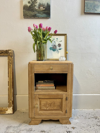 Chevet Art deco tiroir bouton