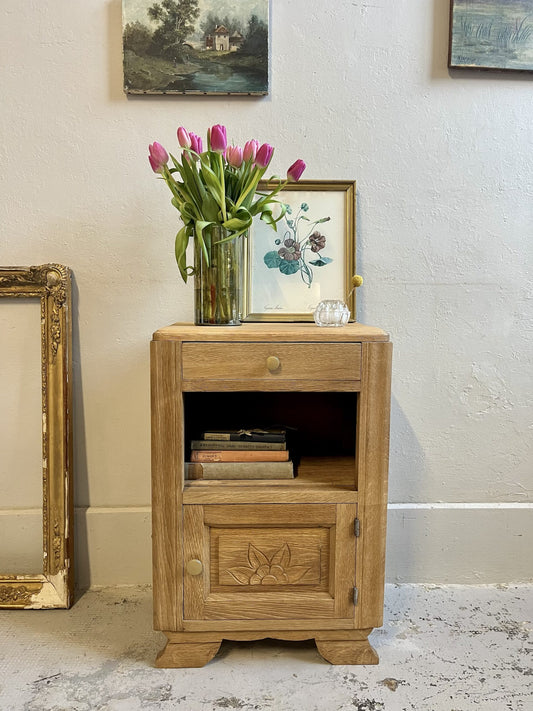 Chevet Art deco tiroir bouton