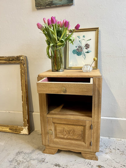 Chevet Art deco tiroir bouton