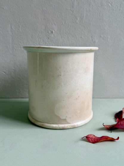 Pot en faïence émaillé Sarreguemines