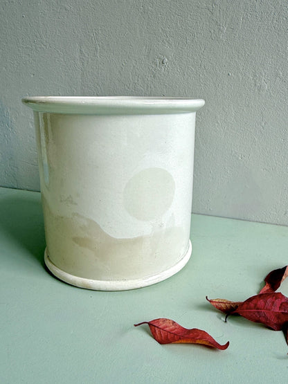 Pot en faïence émaillé Sarreguemines