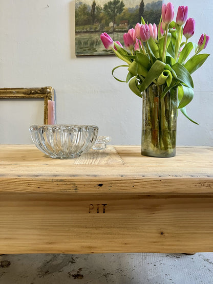Table basse ancienne PTT