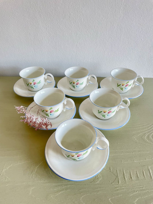 Service à café Ceroc 5 pièces