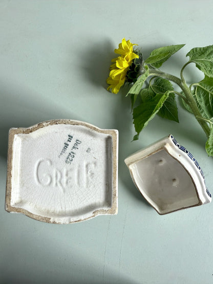 Pot à épices en faïence Chicorée