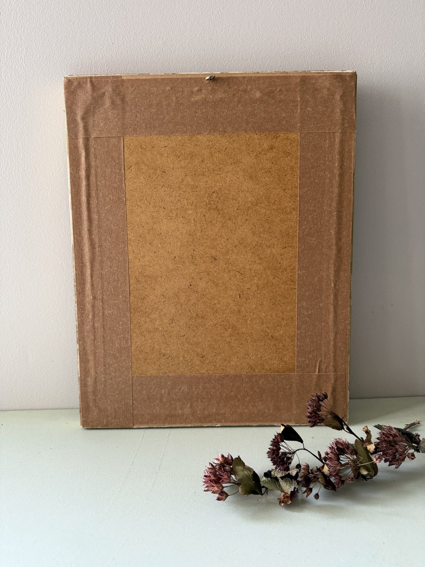 Tableau lithographie de capucine