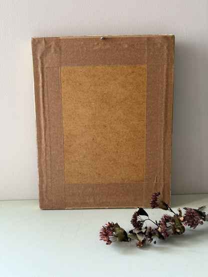 Tableau lithographie de capucine