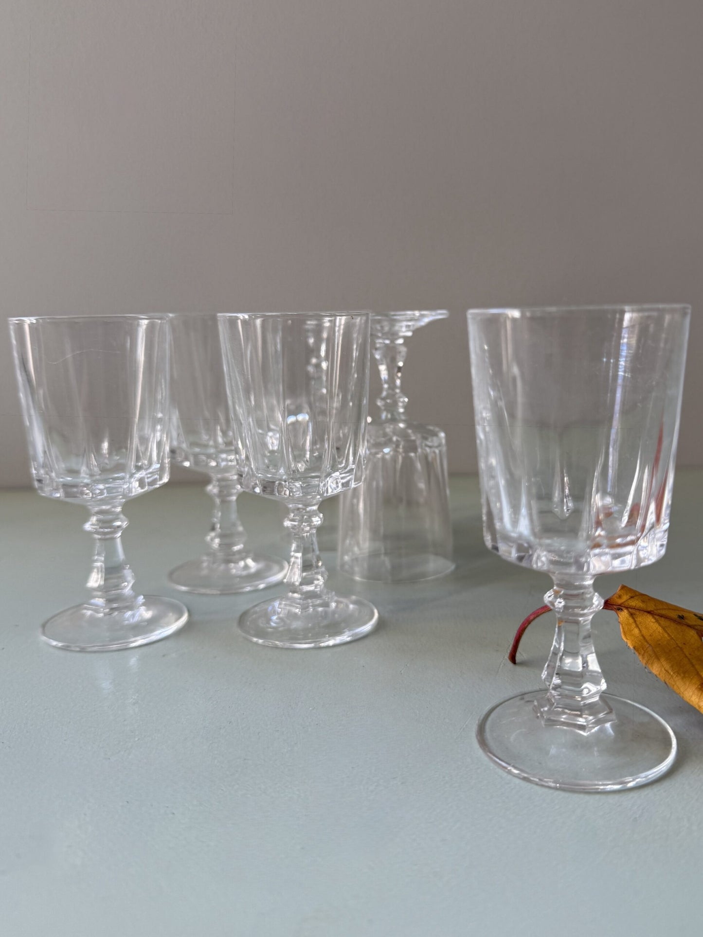 Verres à digestif à pied - lot de 6