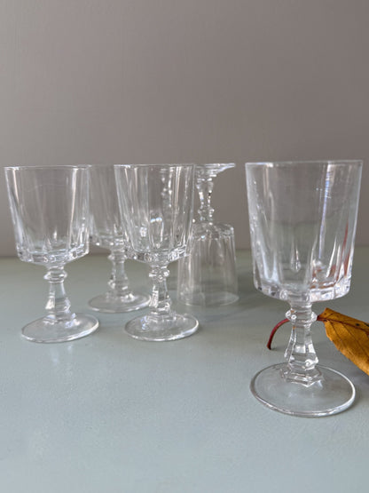Verres à digestif à pied - lot de 6