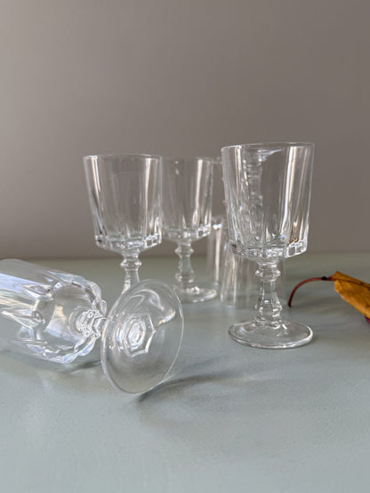 Verres à digestif à pied - lot de 6