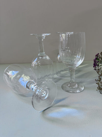 Verres à pied ancien x4