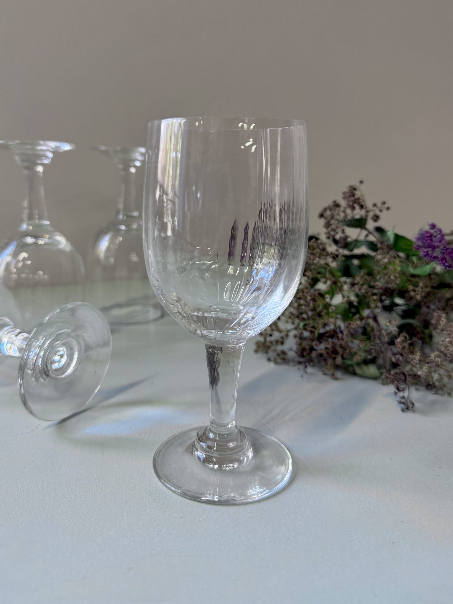 Verres à pied ancien x4