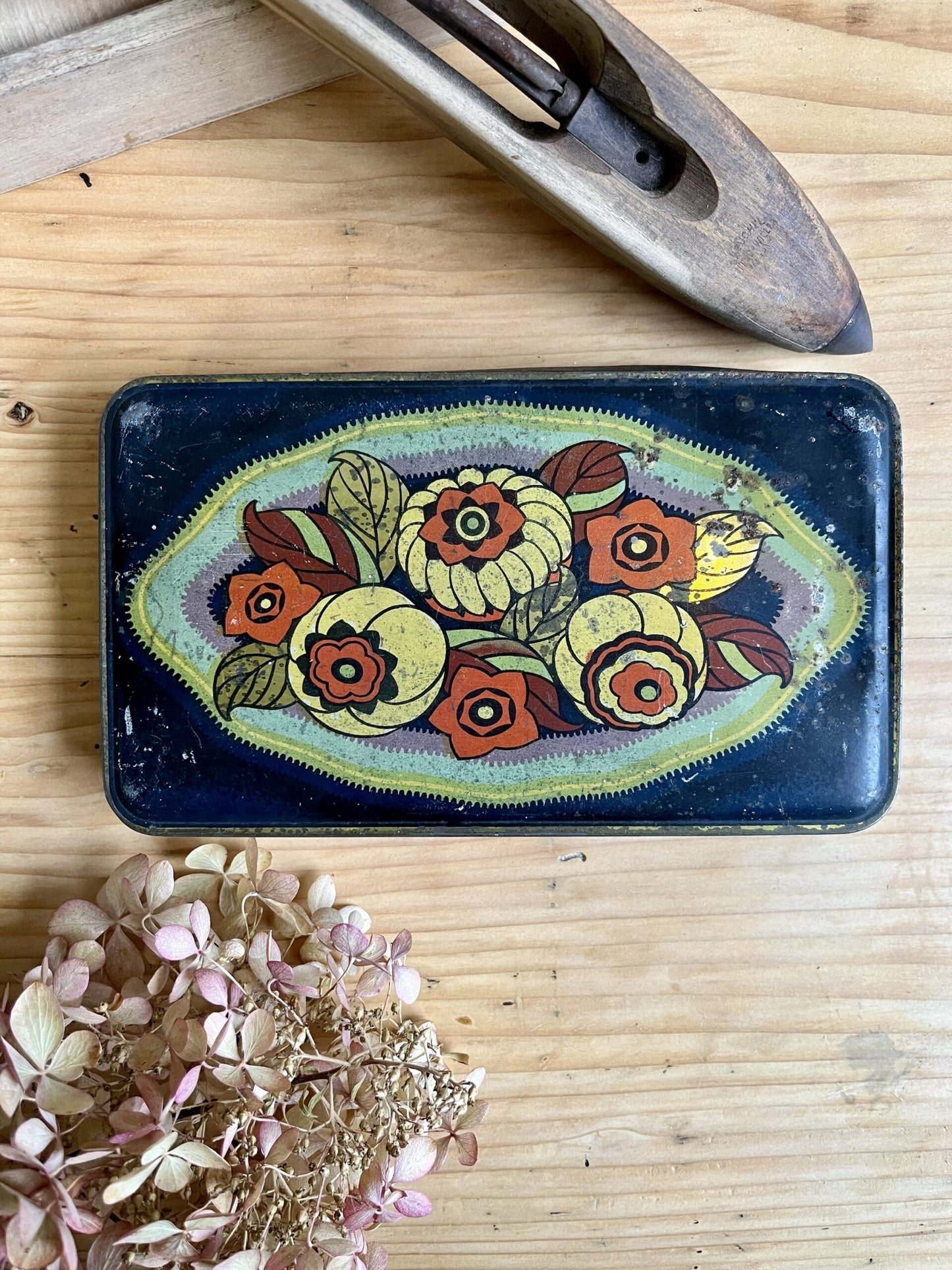 Boîte en métal vintage 3