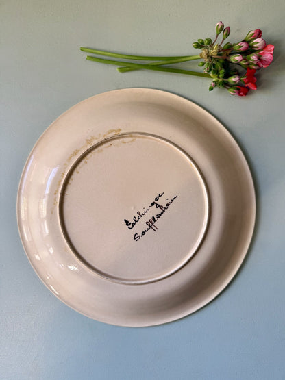 Assiette semi-creuse Elchinger de Soufflenheim