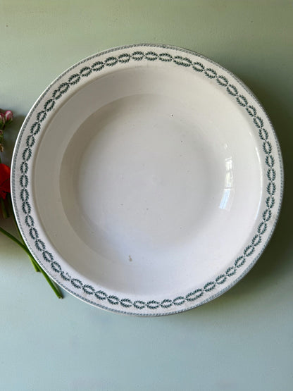 Saladier/Plat Sarreguemines modèle Nobilis