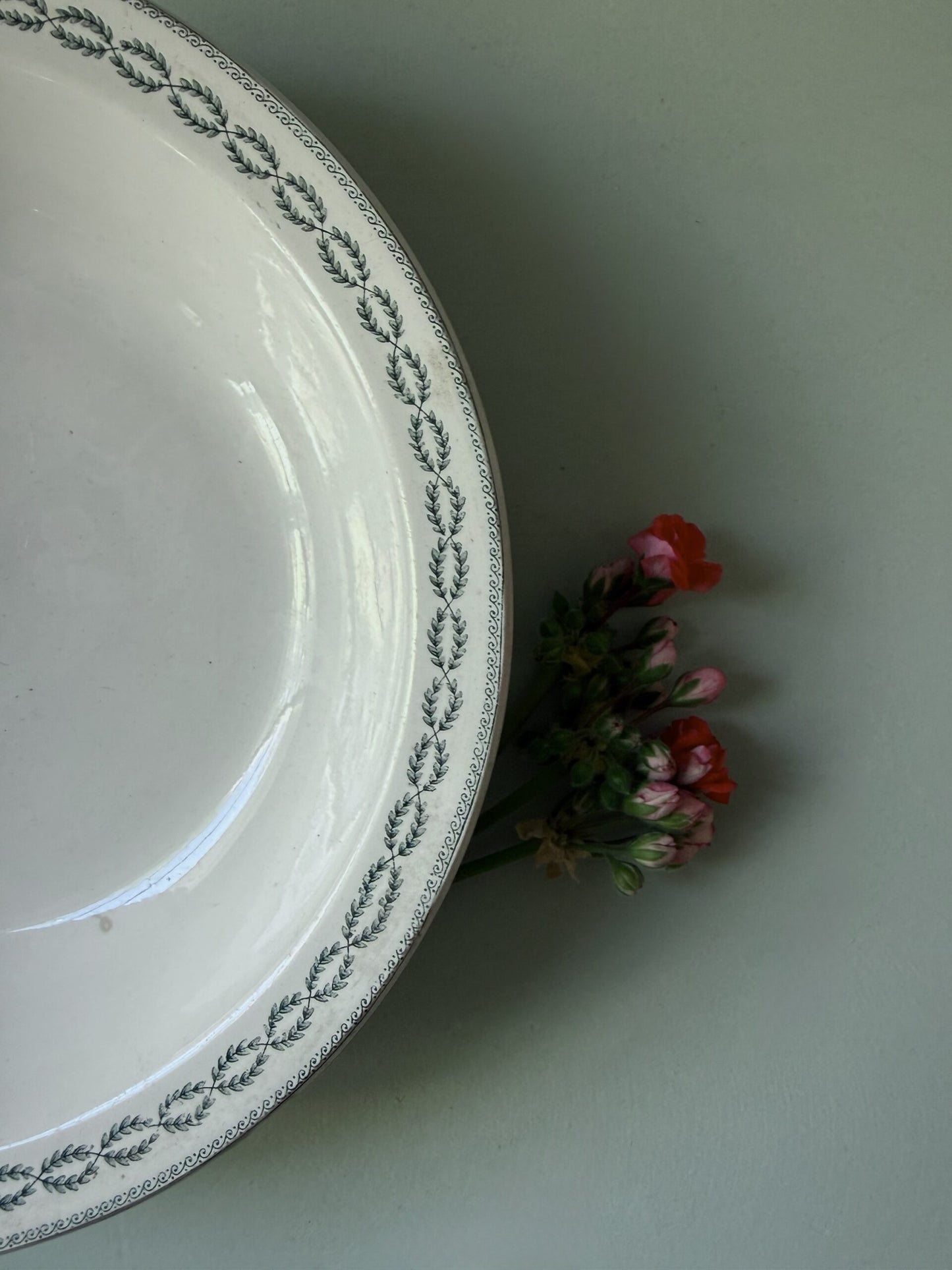 Saladier/Plat Sarreguemines modèle Nobilis