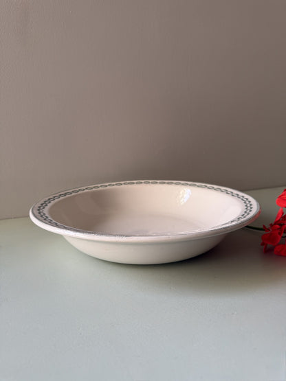 Saladier/Plat Sarreguemines modèle Nobilis