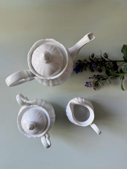 Service à thé en porcelaine modèle Sylvia