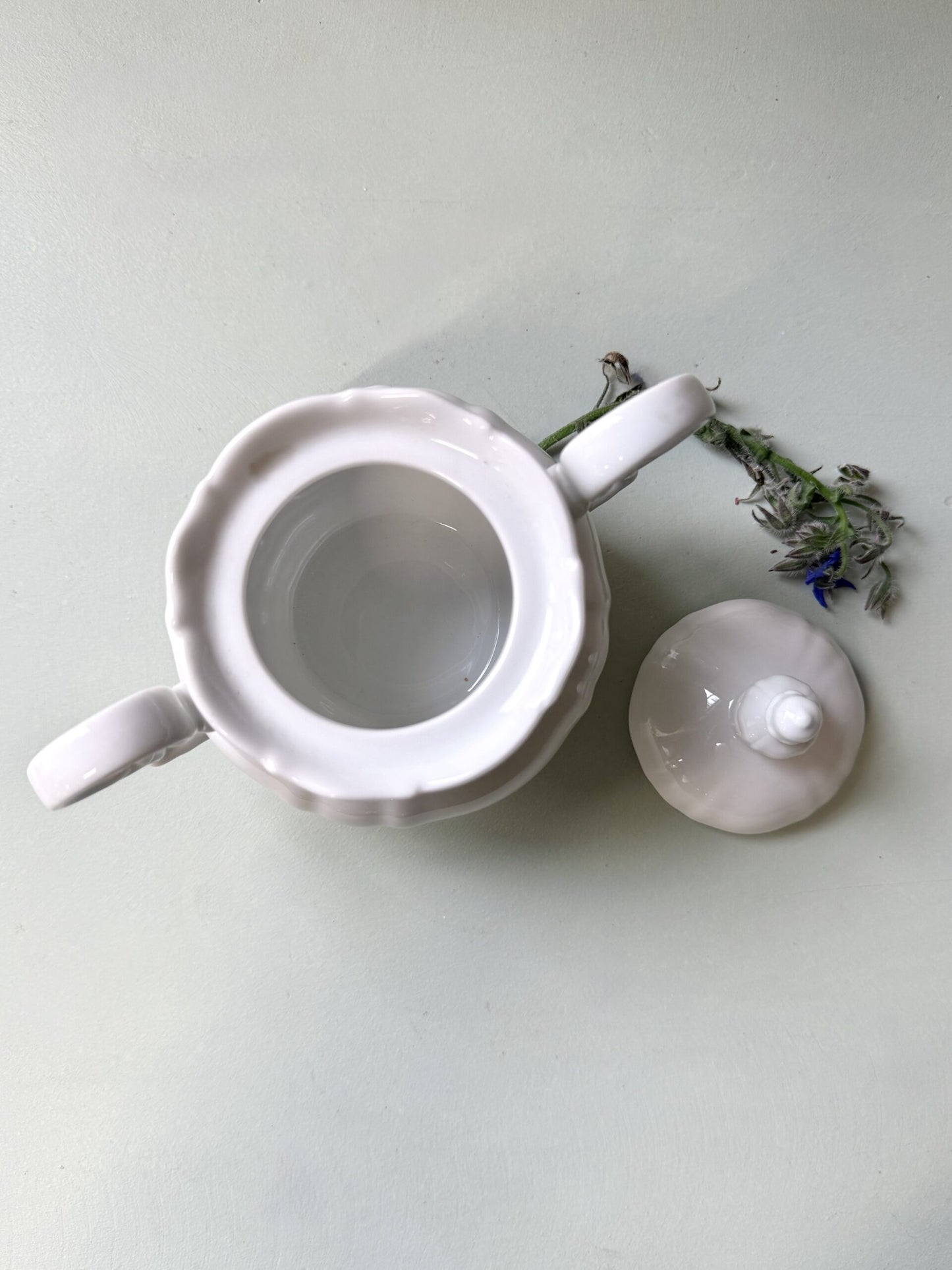 Service à thé en porcelaine modèle Sylvia