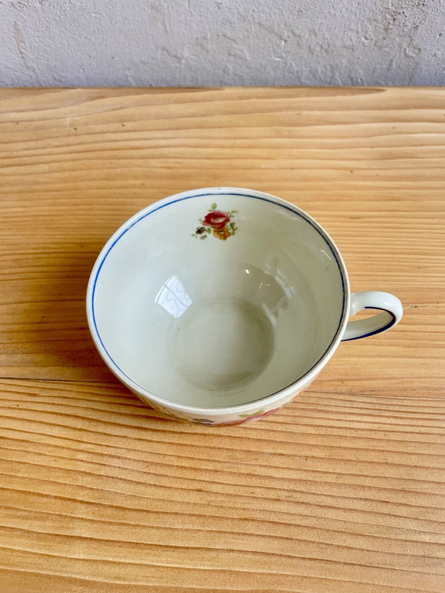 Tasses à café - Motif fleuri vintage - lot de 6