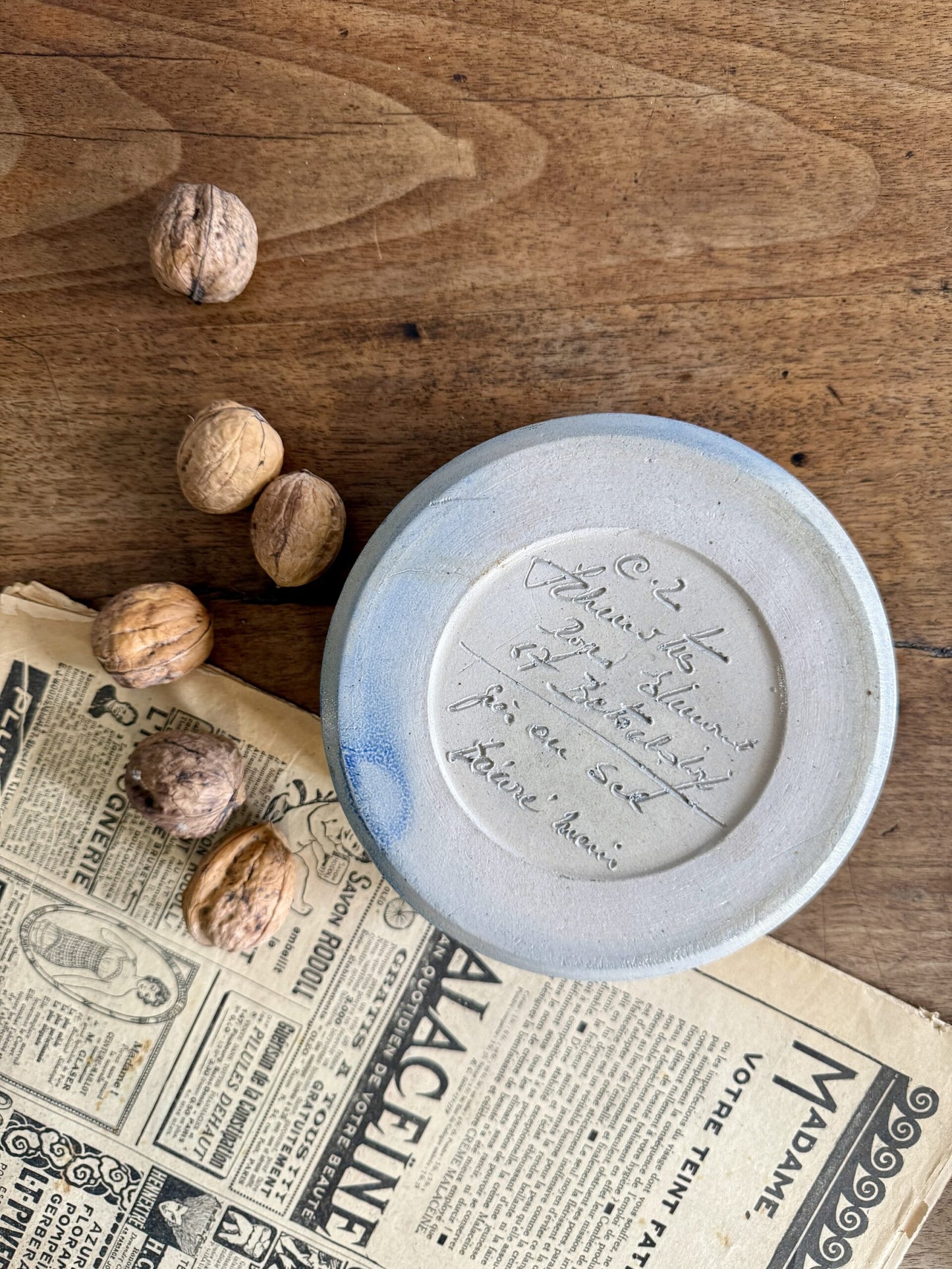 Cendrier en grès de Betschdorf