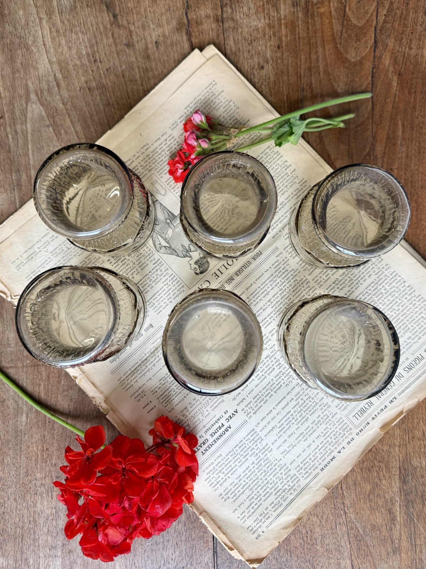 Lot de 6 verres à citronnade