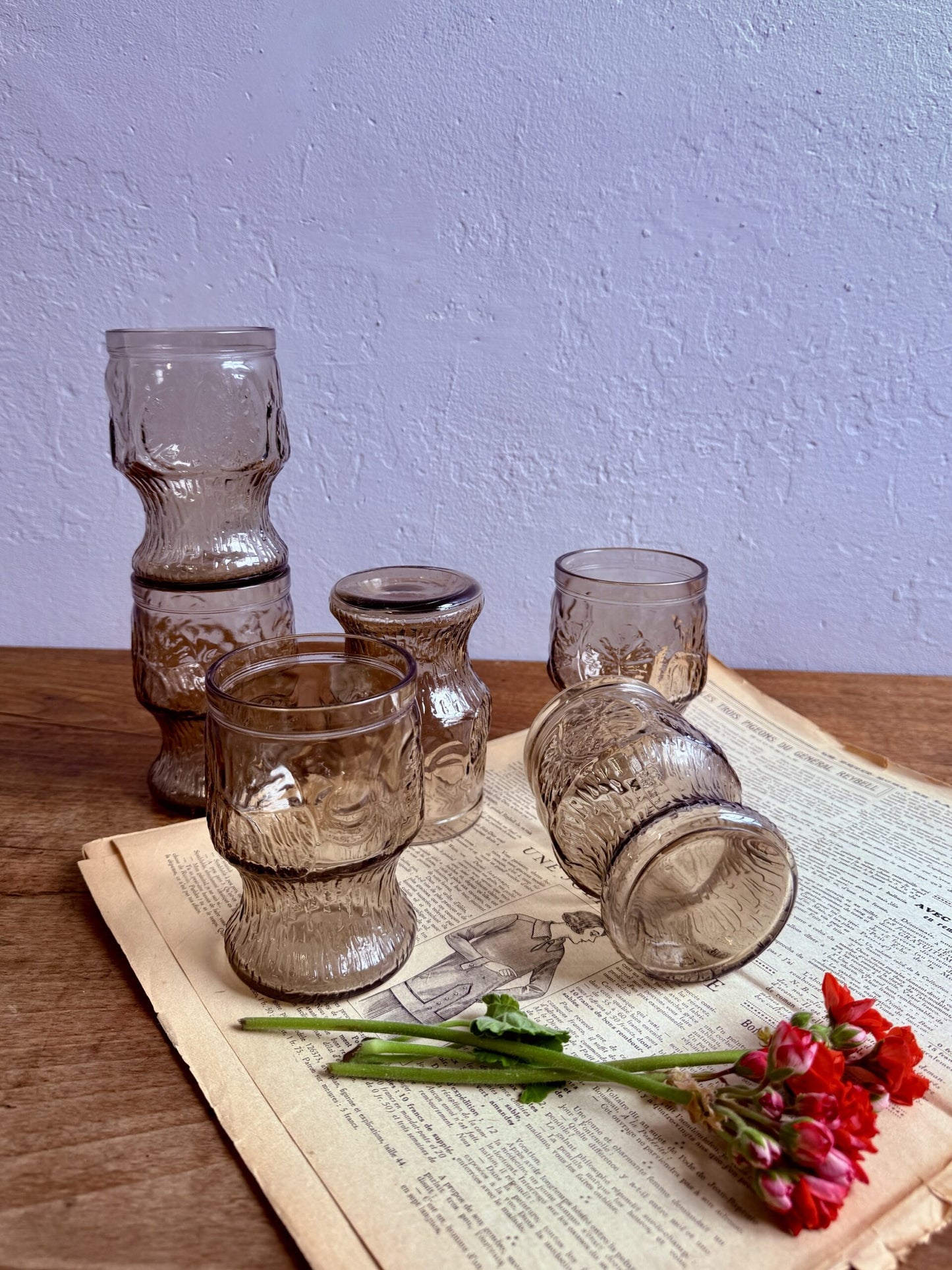 Lot de 6 verres à citronnade