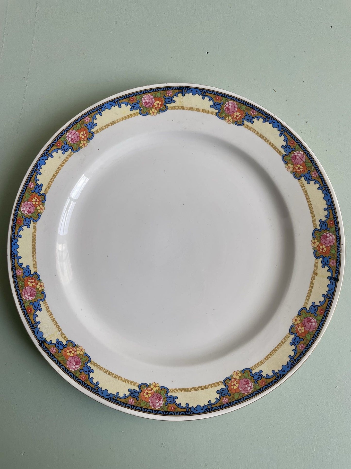10 assiettes plates Sarreguemines et Digoin