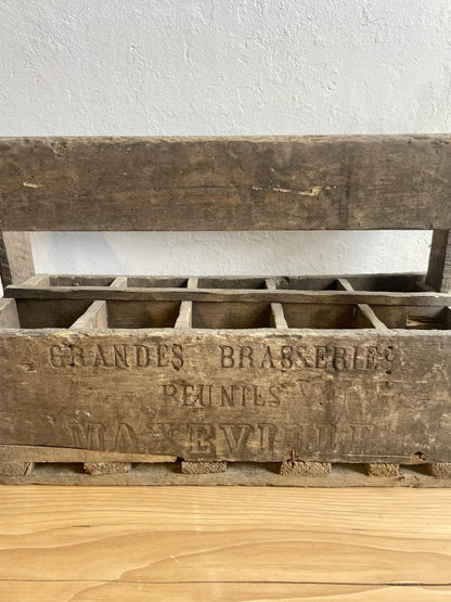 Casier à bouteilles « Grandes Brasseries Réunies Maxeville »