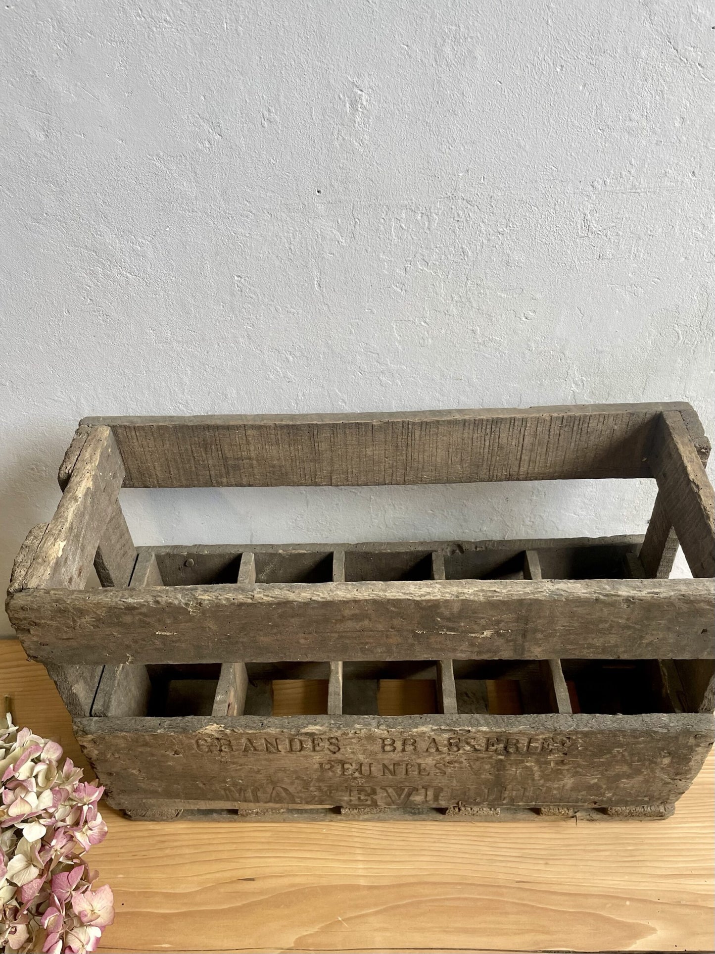 Casier à bouteilles « Grandes Brasseries Réunies Maxeville »