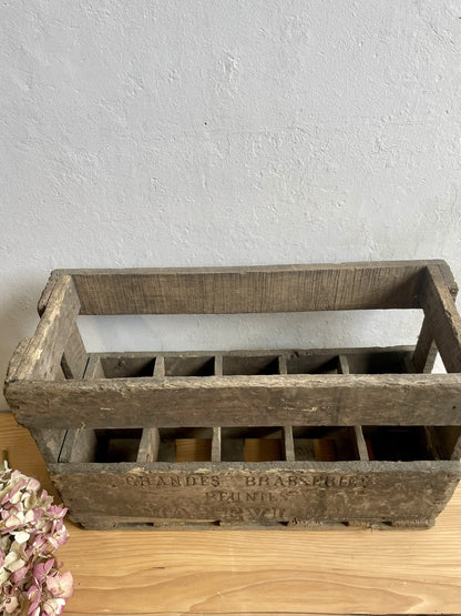 Casier à bouteilles « Grandes Brasseries Réunies Maxeville »