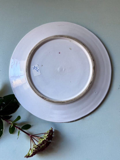 Assiette florale décorative