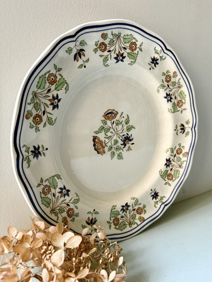 Plat rond Longchamp façon fait main