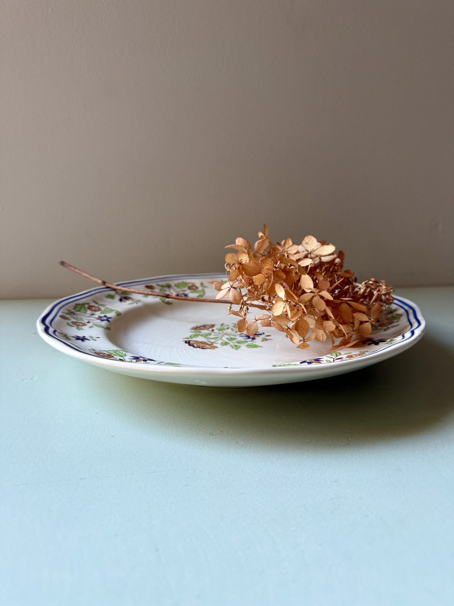 Plat rond Longchamp façon fait main