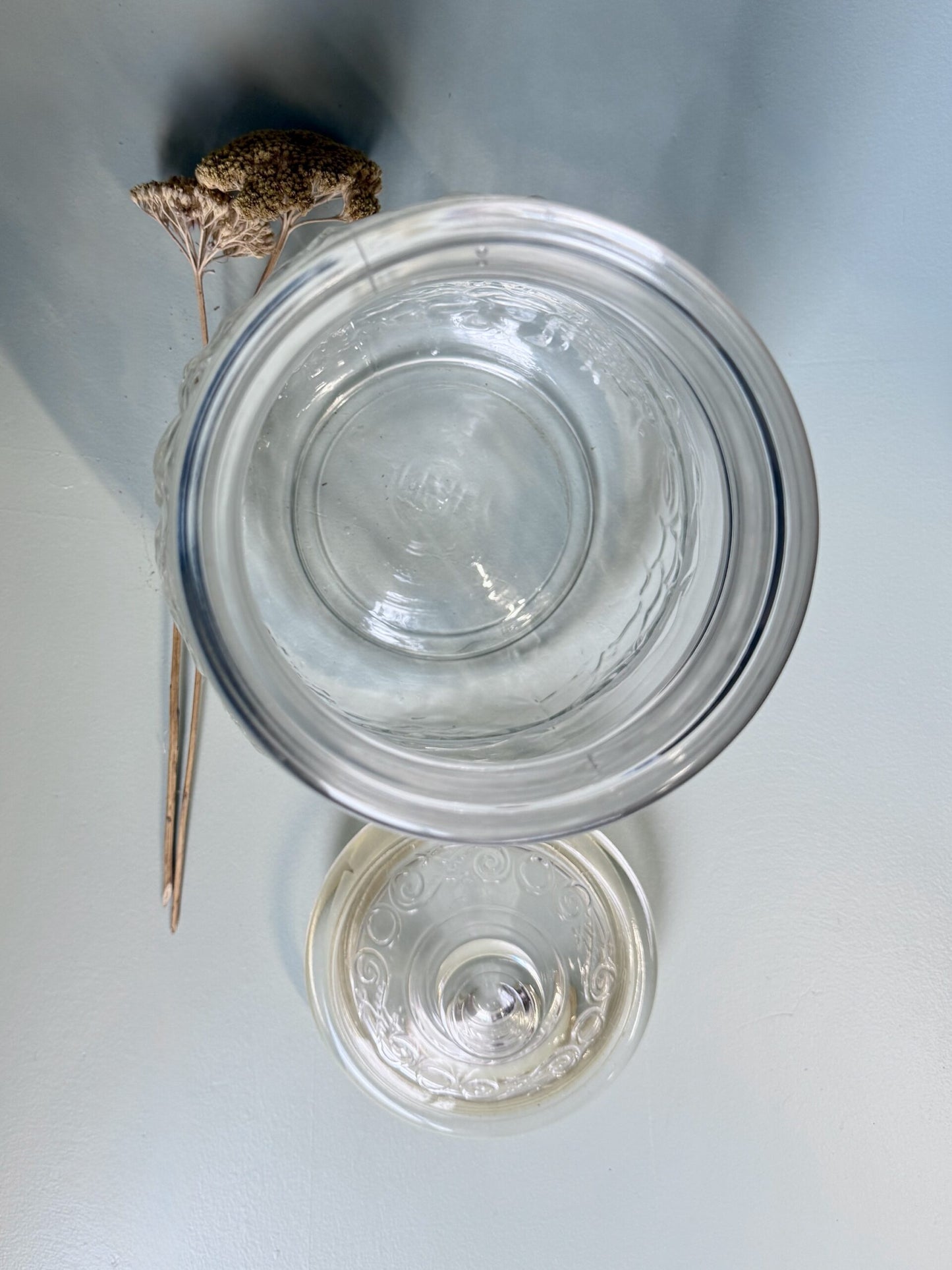 Bonbonnière Rumtopf de Fidenza Vetrarir 3L en verre