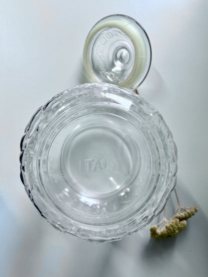 Bonbonnière Rumtopf de Fidenza Vetrarir 3L en verre